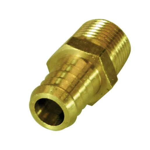 TFI Racing 1/4 x 1/4" BSP Brass Fitting Male Tail- BMT1414