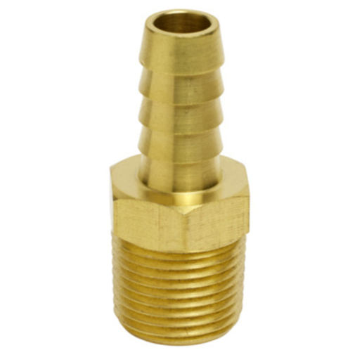 TFI Racing 3/8 x 3/8" BSP Brass Fitting Male Tail - BMT3838