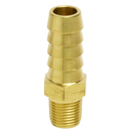 TFI Racing 3/8 X 1/8" BSP Brass Fitting Male Tail - BMT3818