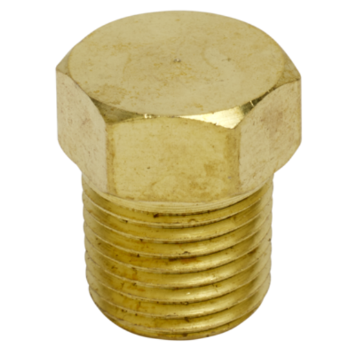 TFI Racing Brass Fitting Brass Plug 1/8In - BP18