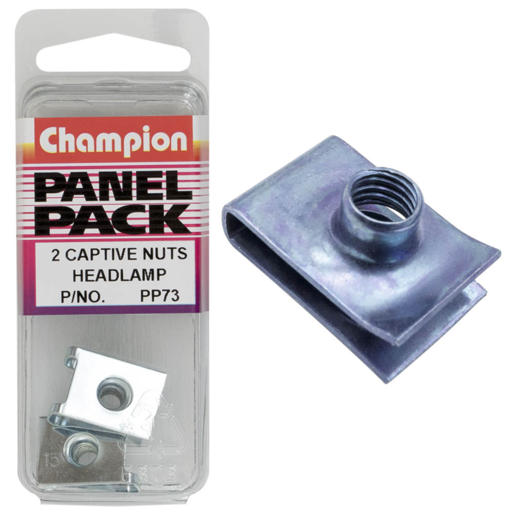 Champion M5 Headlamp Captive Nuts - PP73