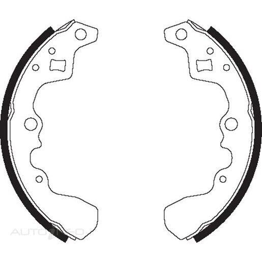 Protex Brake Shoes - Rear - N3192