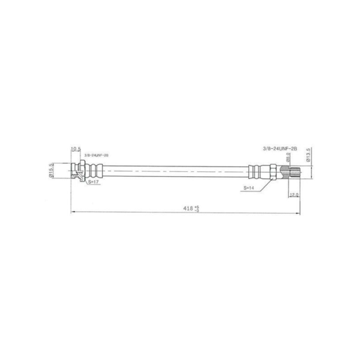 Protex Hydraulic Hose Front - H1077