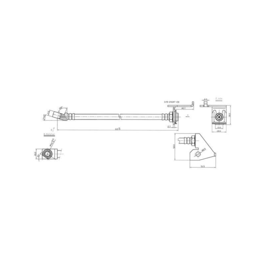 Protex Hydraulic Hose Front - H1346