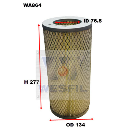 Wesfil Air Filter - WA864