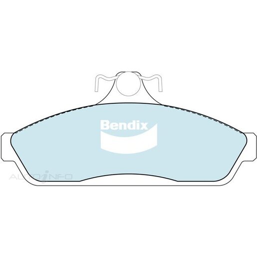 Bendix Front Brake Pads - DB1085-ULT