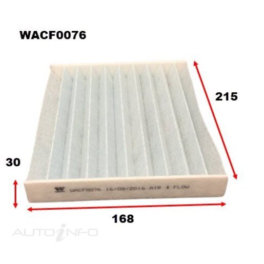 Wesfil Cabin Air Filter - WACF0076