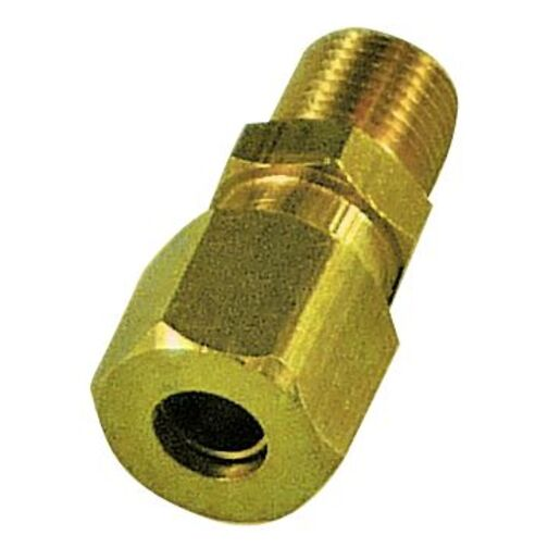 TFI Racing 1/8" Brass Fitting Single Compression Union -P301 