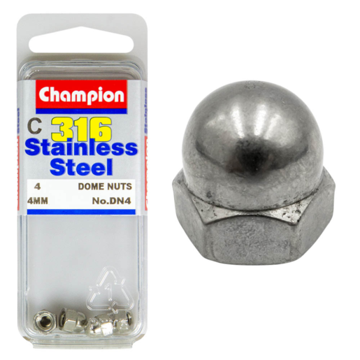 Champion M4 Dome Nuts - 316 - DN4