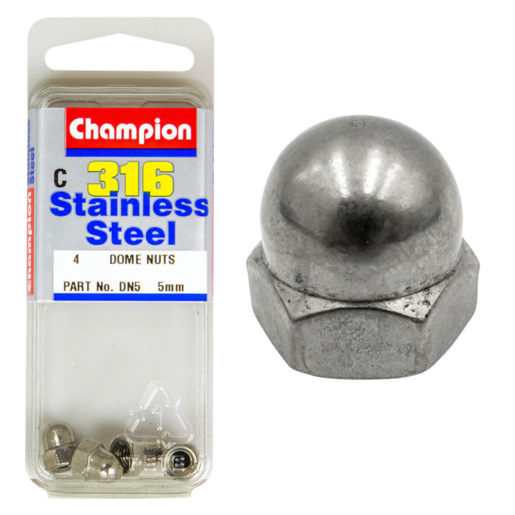 Champion M5 Dome Nuts - 316 - DN5