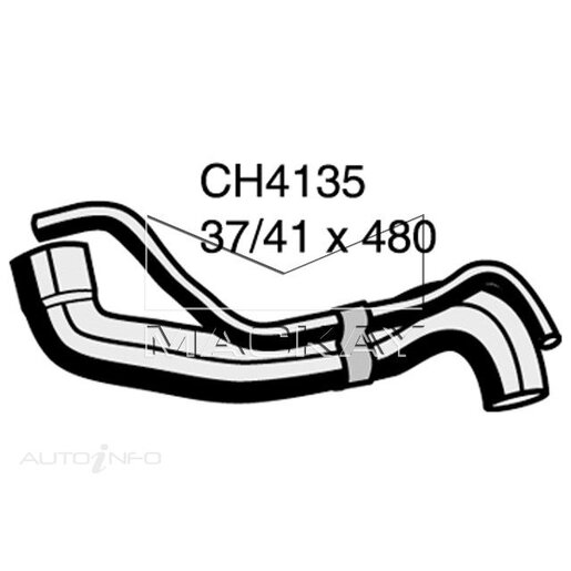 Dayco Moulded Hose - DMH4135