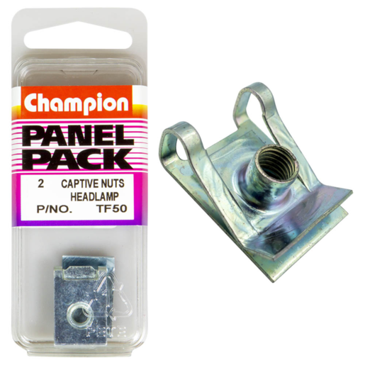 Champion M5 Headlamp Captive Nuts - TF50