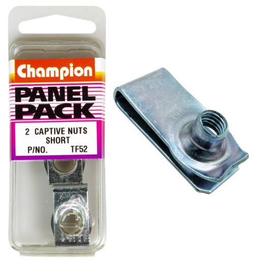 Champion M8 Short Captive Nuts - TF52