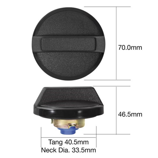 Tridon Fuel Cap Non Locking - TFNL210