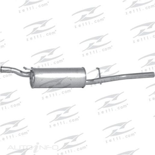 Redback Rear Muffler - M3515