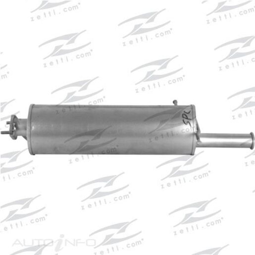 Redback Rear Muffler - M3581