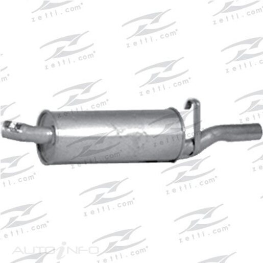 Redback Rear Muffler - M3737