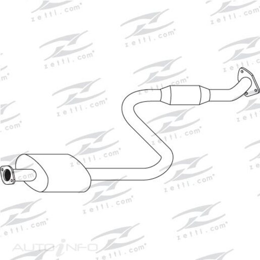 Redback Exhaust System - M3767