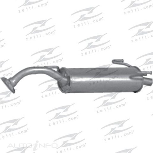 Redback Rear Muffler - M3796