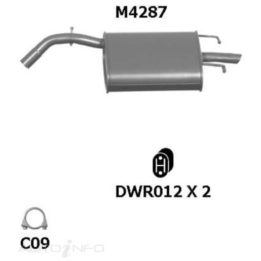 Redback Exhaust System - M4287