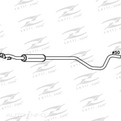 Redback Exhaust System - M4557