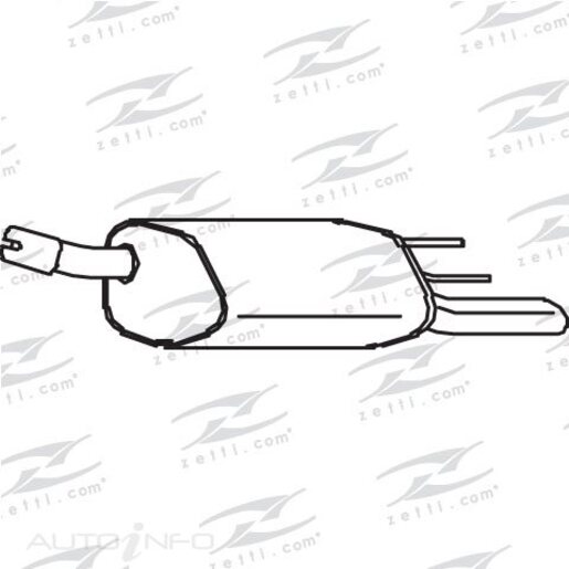 Redback Exhaust System - M4968