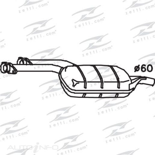 Redback Exhaust System - M7253