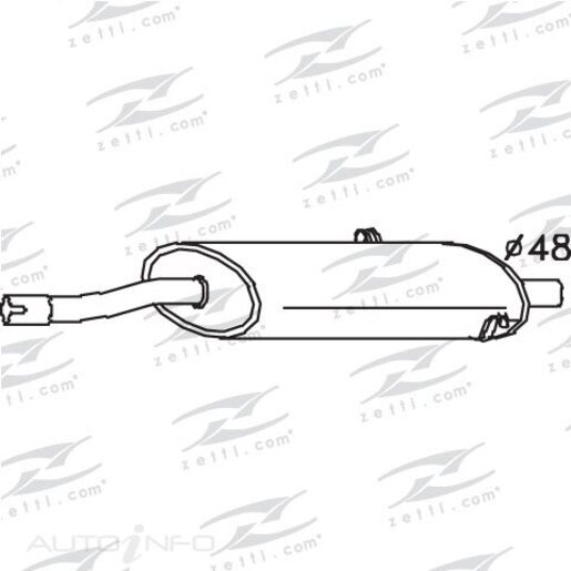 Redback Exhaust System - M7466