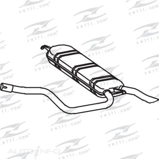 Redback Exhaust System - M7833