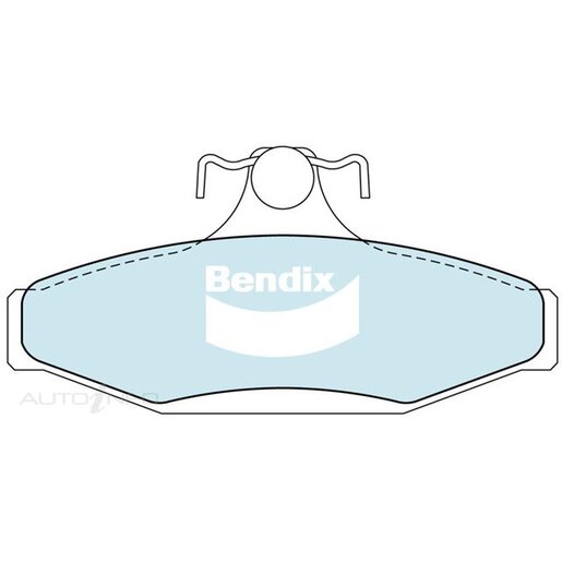 Bendix Ultimate+ Rear Brake Pads - DB1376-ULT