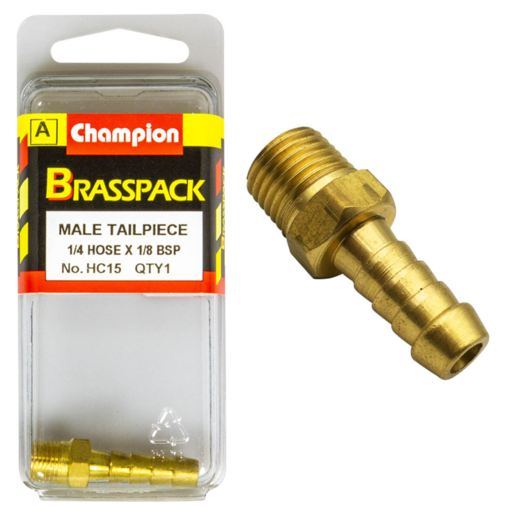 Champion 1/4 x 1/8 Male Hose Barb - HC15