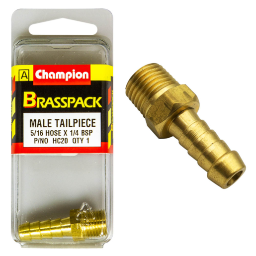 Champion 5/16" x 1/4" Male Hose Barb - HC20