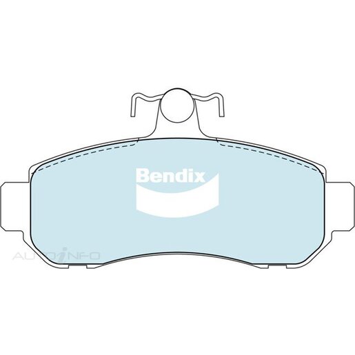 Bendix Front Brake Pads - DB1203-ULT