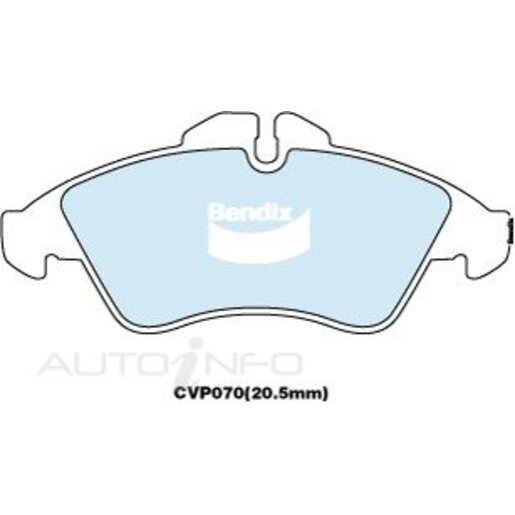 Bendix Brake Pad - CVP070