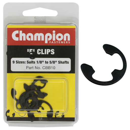 Champion Blister 'E' Clip Assortment - CBB10