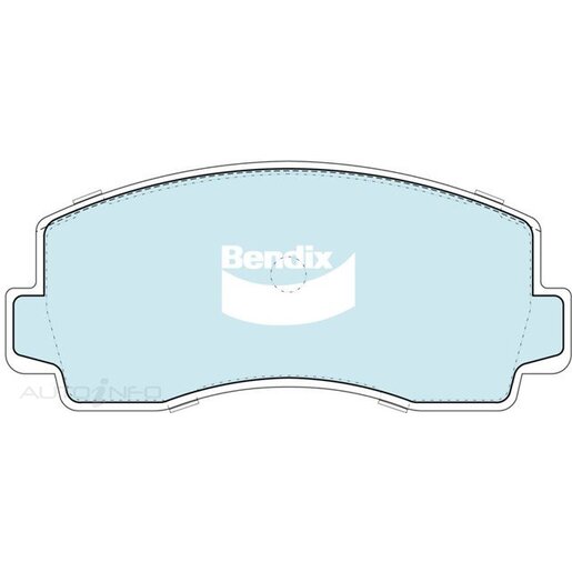 Bendix Front Brake Pads - DB297-HD