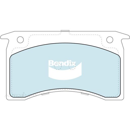 Bendix Front Brake Pads - DB1029-HD