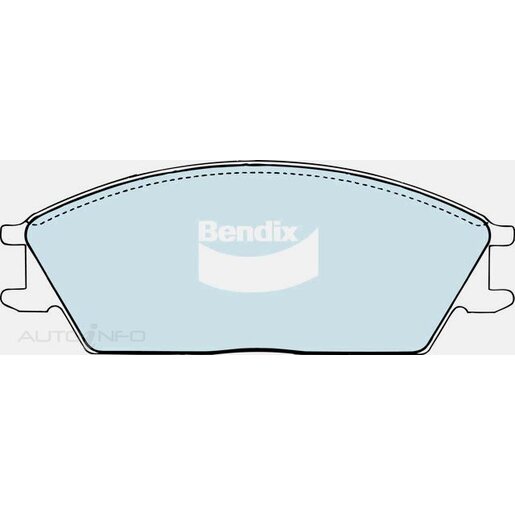 Bendix Front Brake Pads - DB1124-HD