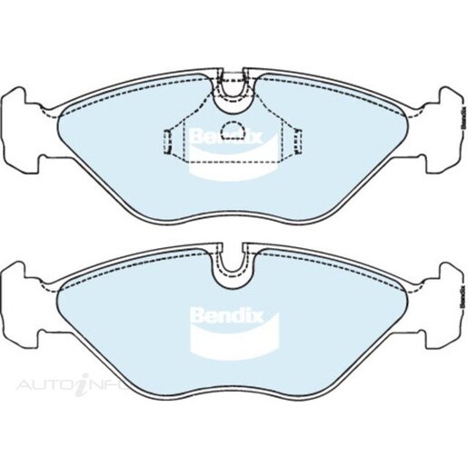 Bendix Front Brake Pads - DB1156-HD