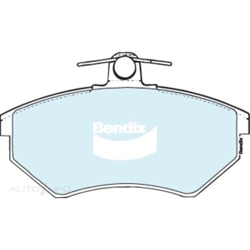 Bendix Front Brake Pads - DB1325-HD