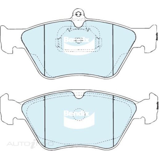 Bendix Front Brake Pads - DB1341-HD