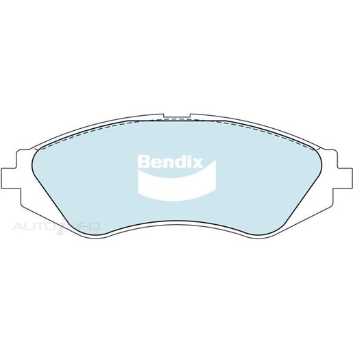 Bendix Front Brake Pads - DB1347-HD