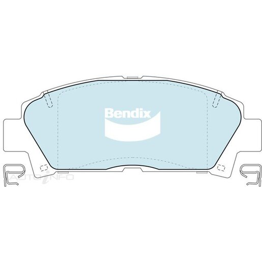 Bendix Front Brake Pads - DB1352-HD