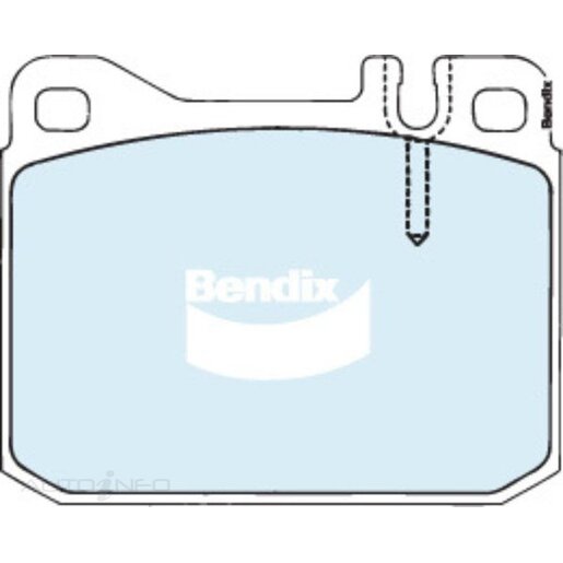 Bendix Front Brake Pads - DB143-HD