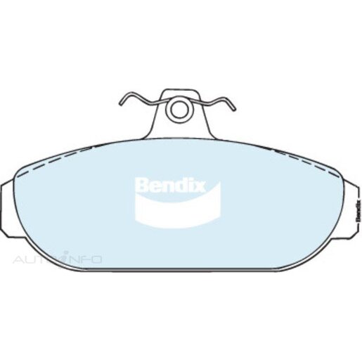 Bendix Front Brake Pads - DB317-HD