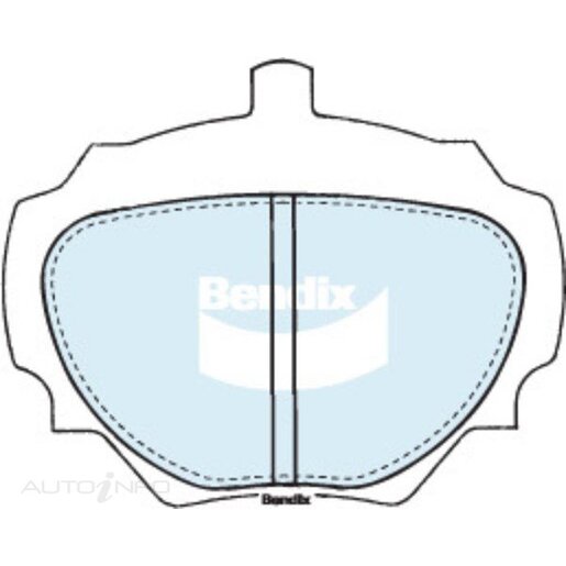 Bendix Rear Brake Pads - DB843-HD