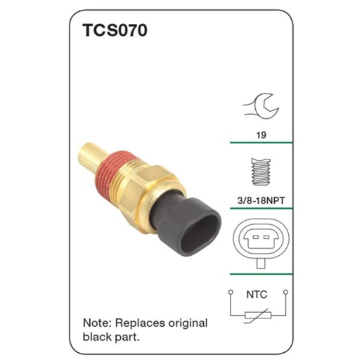 Tridon Coolant Temperature ECU Sensor - TCS070