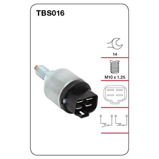 Tridon Break Light Switch - TBS016