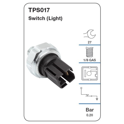 Tridon Switches Oil Pressure - TPS017