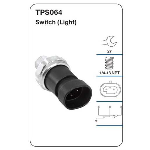 Tridon Engine Oil Pressure Switch - TPS064